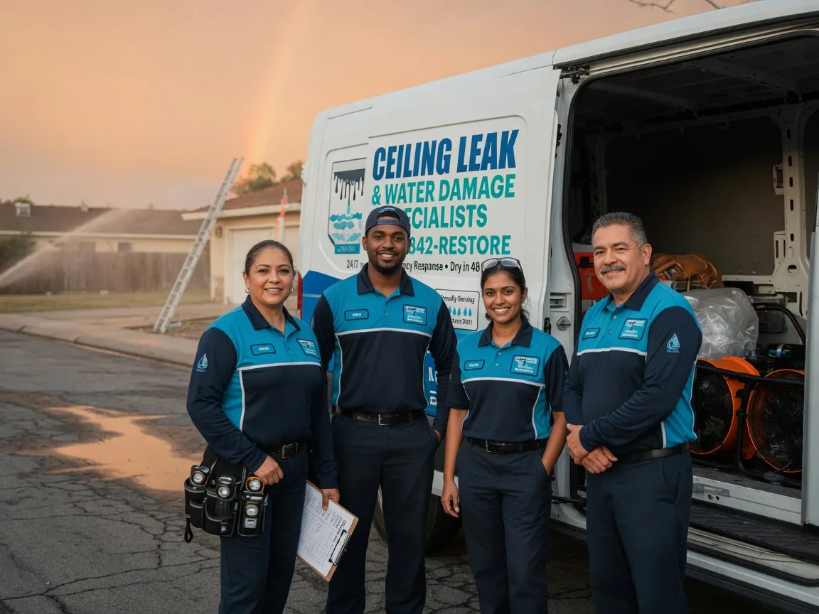 Ceiling Leak Cleanup company in Moneta, VA